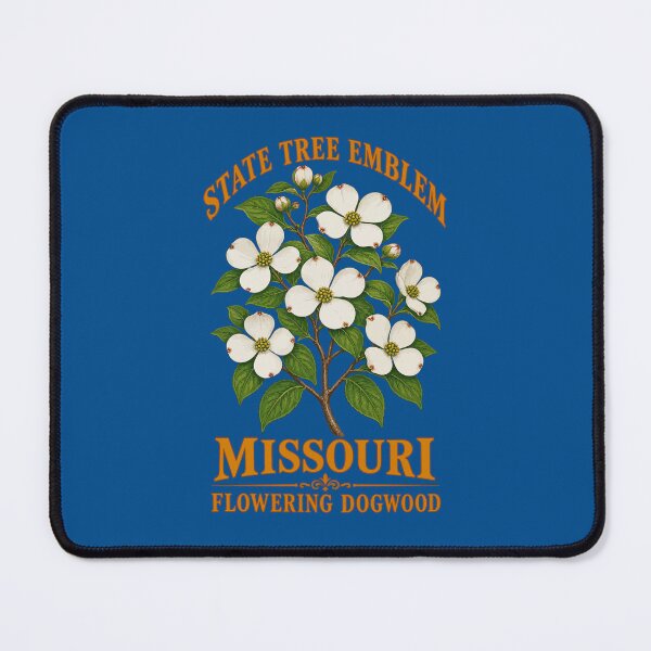 Item preview, Show-Me Region Springtime Dogwood Botanical Art designed and sold by taiche.