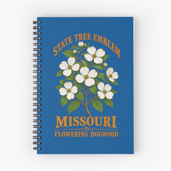 Item preview, Show-Me Region Springtime Dogwood Botanical Art designed and sold by taiche.