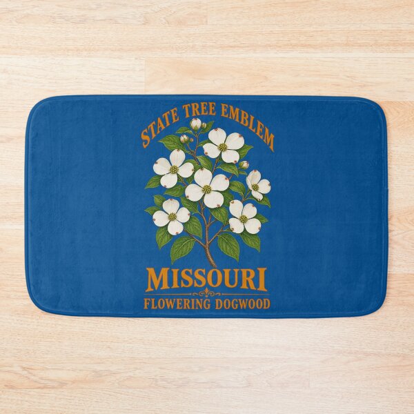 Item preview, Show-Me Region Springtime Dogwood Botanical Art designed and sold by taiche.