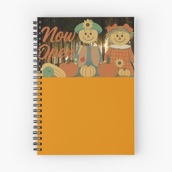 Item preview, Now Open Scenic Fall Harvest Thanksgiving Scarecrow Forest Art designed and sold by ZestlyStore94.