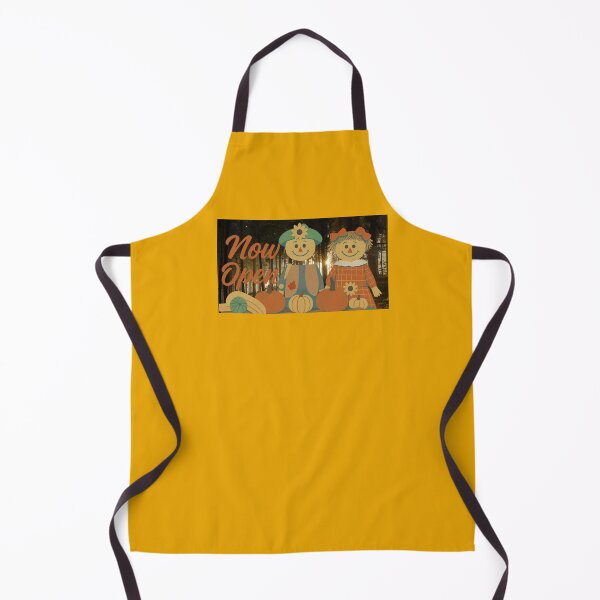 Item preview, Now Open Scenic Fall Harvest Thanksgiving Scarecrow Forest Art designed and sold by ZestlyStore94.