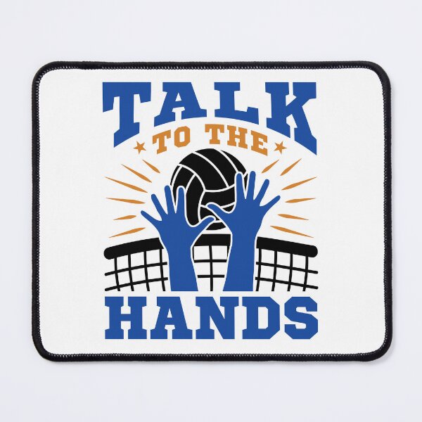 Item preview, Talk to the Hands Funny Volleyball Player designed and sold by jaygo.