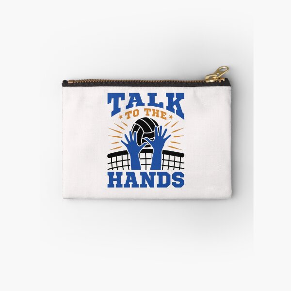 Item preview, Talk to the Hands Funny Volleyball Player designed and sold by jaygo.