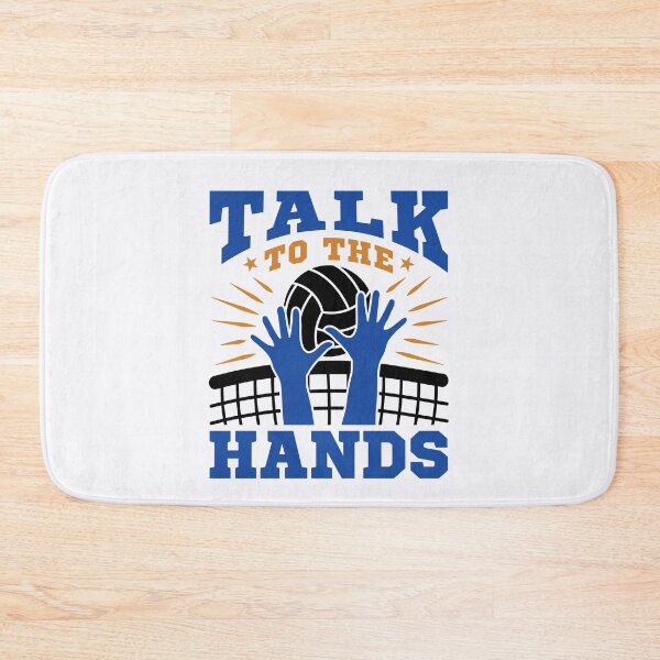 Item preview, Talk to the Hands Funny Volleyball Player designed and sold by jaygo.