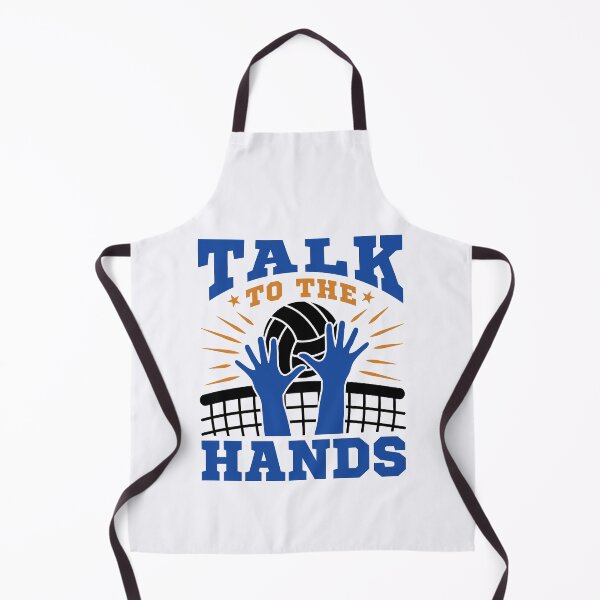 Item preview, Talk to the Hands Funny Volleyball Player designed and sold by jaygo.
