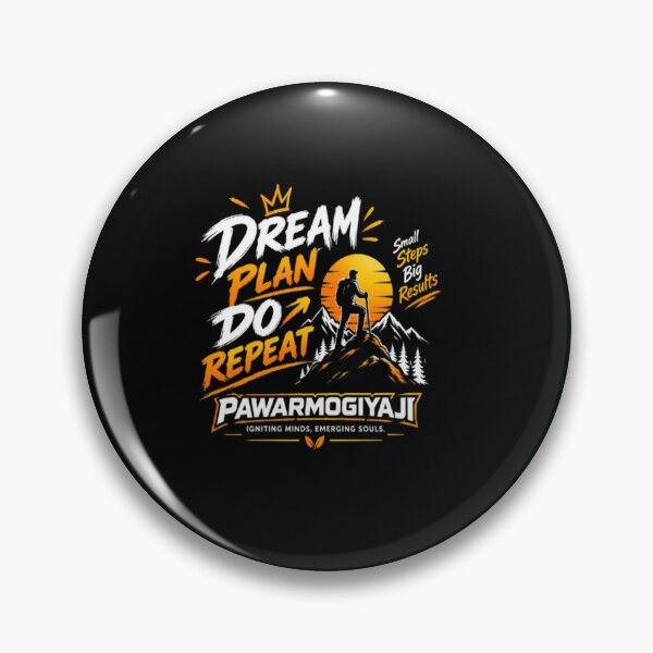 Item preview, DREAM PLAN DO REPEAT - Motivational Hiking T-shirt Design designed and sold by Pawar1999.