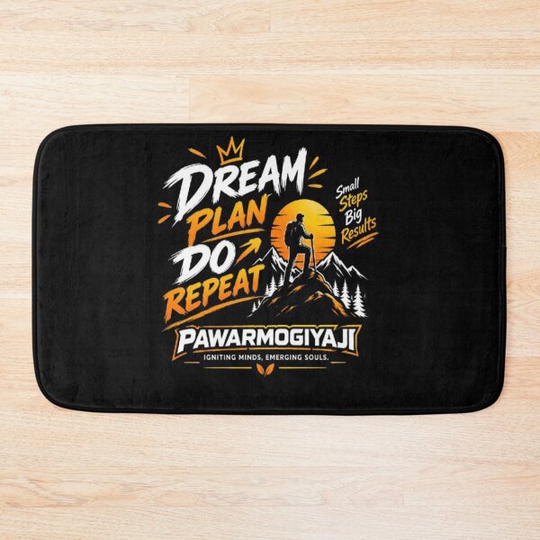 Item preview, DREAM PLAN DO REPEAT - Motivational Hiking T-shirt Design designed and sold by Pawar1999.