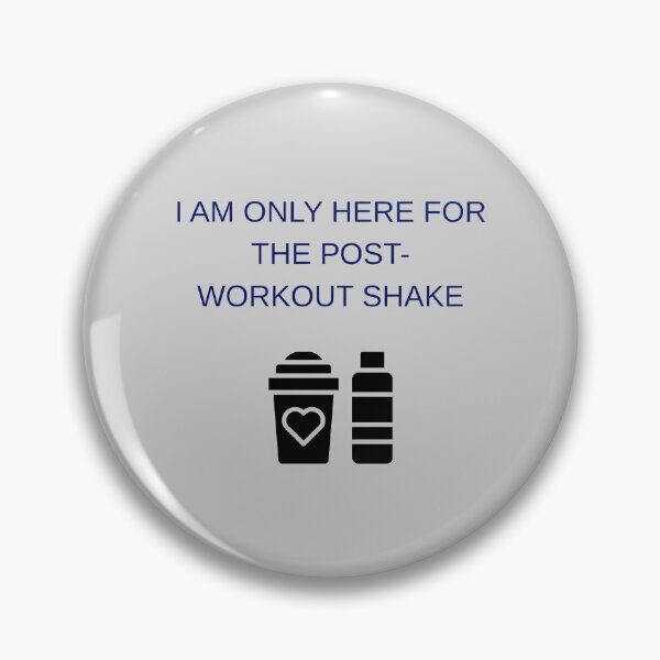 Artikelvorschau, ICH BIN NUR WEGEN DES POST-WORKOUT-SHAKES HIER entworfen und verkauft von eihabo.