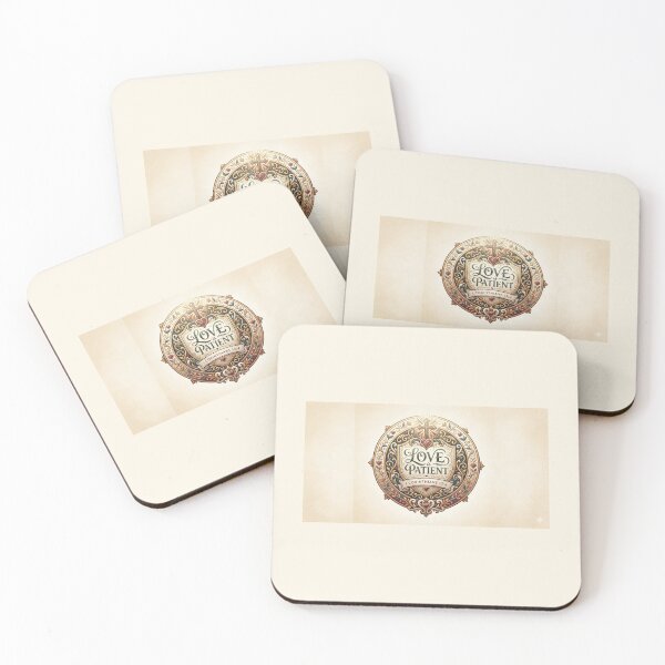 Item preview, Love is patient  designed and sold by The Bumblebee Boutique.