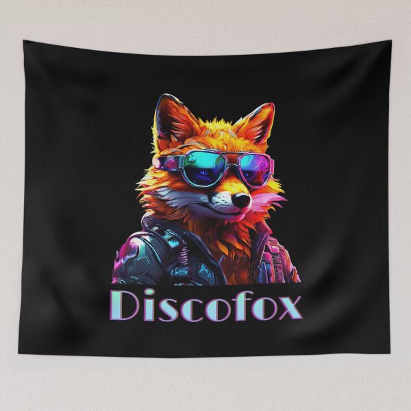 Item preview, Discofox Fox Retro Dancer Dance Evening designed and sold by Loona97.