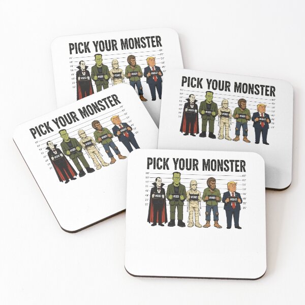 Item preview, Pick Your Monster Horror Characters Sarcastic Halloween designed and sold by Glow-Paw-Studio.