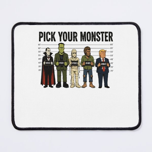 Item preview, Pick Your Monster Horror Characters Sarcastic Halloween designed and sold by Glow-Paw-Studio.