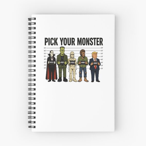 Item preview, Pick Your Monster Horror Characters Sarcastic Halloween designed and sold by Glow-Paw-Studio.