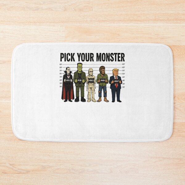 Item preview, Pick Your Monster Horror Characters Sarcastic Halloween designed and sold by Glow-Paw-Studio.