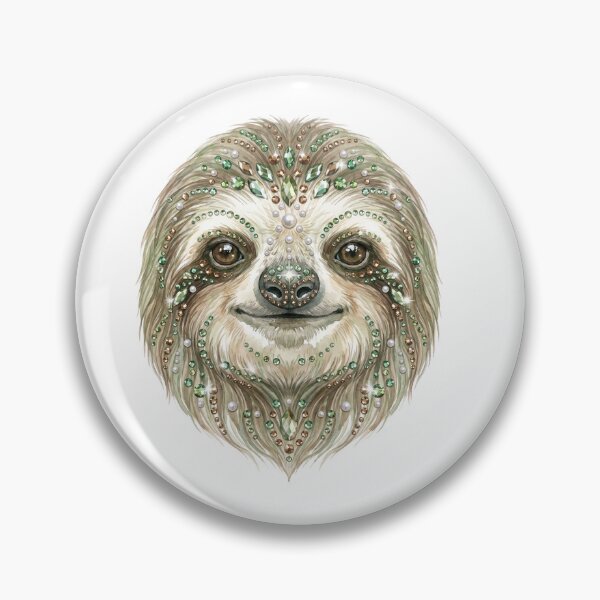 Item preview, Sparkly Gem Sloth designed and sold by Roy & Tiffany.