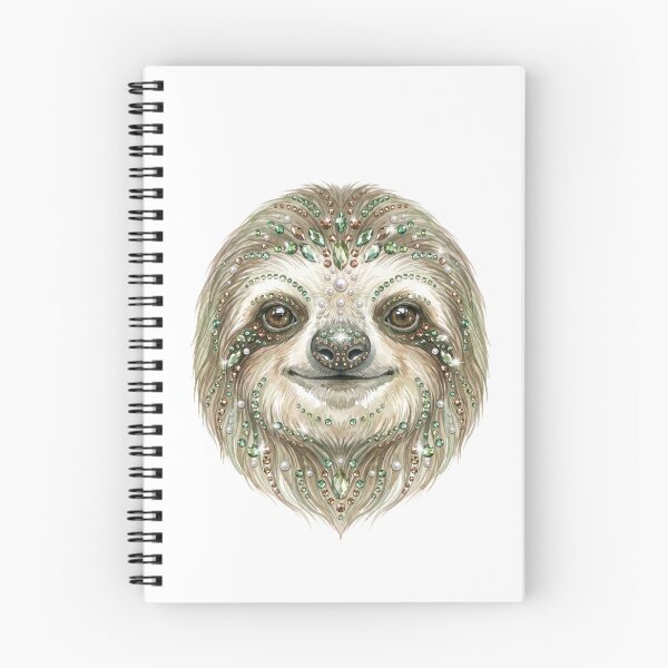 Item preview, Sparkly Gem Sloth designed and sold by Roy & Tiffany.