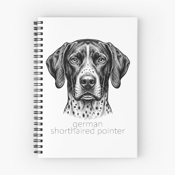 Item preview, German Shorthaired Pointer Portrait Illustration designed and sold by SUP-R-Ts.