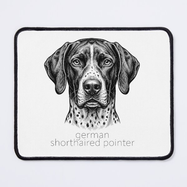 Item preview, German Shorthaired Pointer Portrait Illustration designed and sold by SUP-R-Ts.