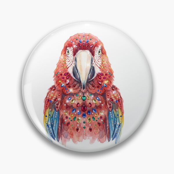 Item preview, Jeweled Scarlet Macaw designed and sold by Roy & Tiffany.