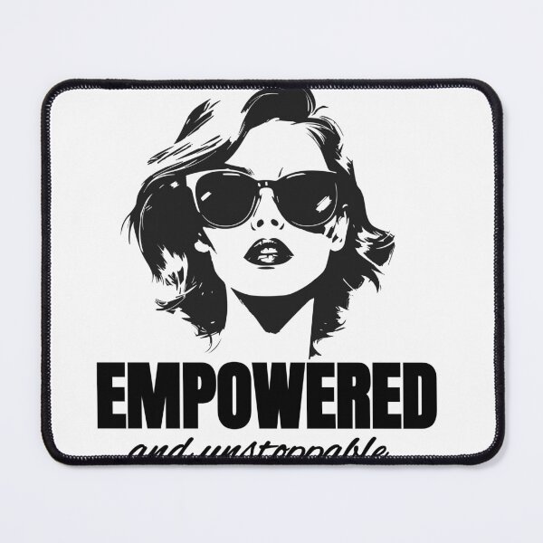 Item preview, Empowered and unstoppable- motivational quote  designed and sold by She - artist creations .