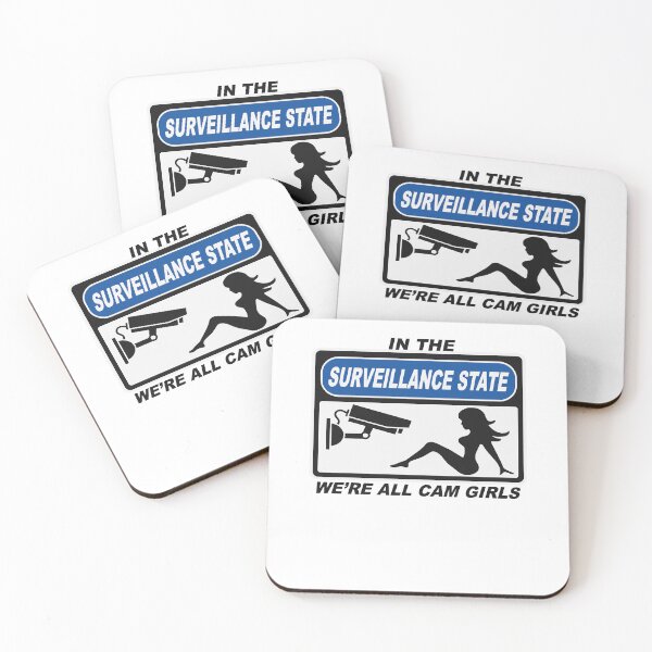 Item preview, In the Surveillance State, We’re All Cam Girls designed and sold by Glow-Paw-Studio.