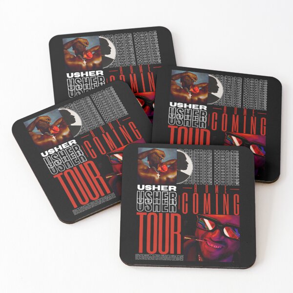 Item preview, Singer Albums Music Tour Pop Vintage	Usher designed and sold by HavocZigzags.