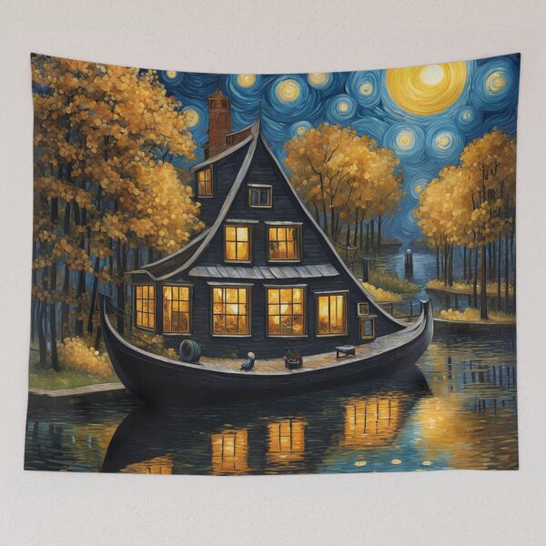 Item preview, Giethoorn Starry Night  designed and sold by Arteque.