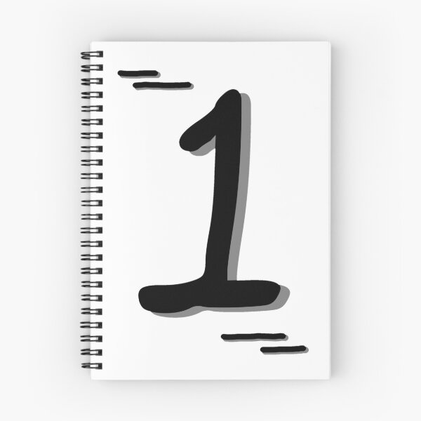 Item preview, Number 1 - Bold Artistic Numeral Design designed and sold by Dyche Studio.