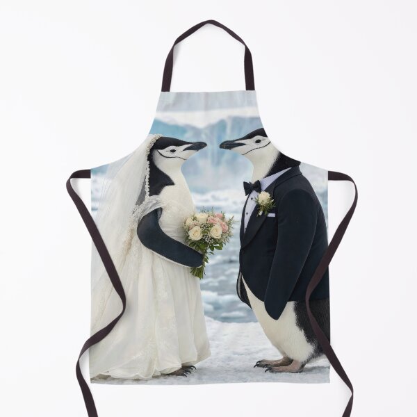 Item preview, Penguin Wedding on an Iceberg designed and sold by Maria Dryfhout.