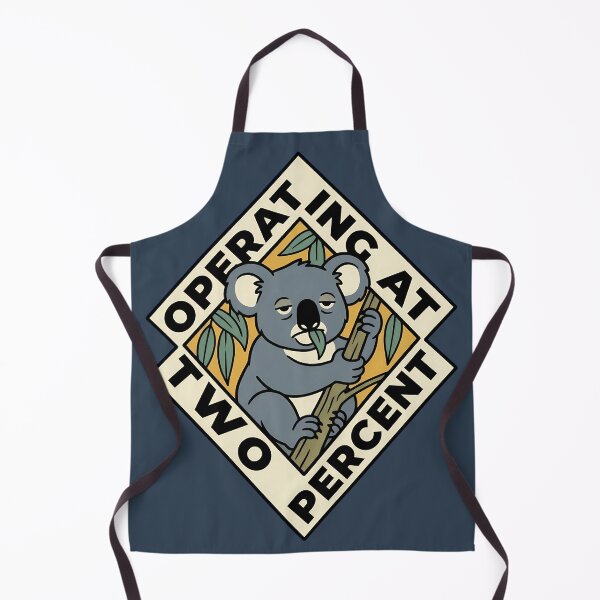 Item preview, Operating At Two Percent Sarcastic Koala Badge designed and sold by DripCultureLab.