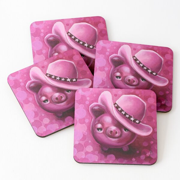 Item preview, Pink Piggy Club designed and sold by RedPlanetDesign.