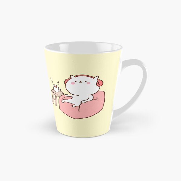 Item preview, Chill Cat Listening To Music On Sofa designed and sold by Chunu Doodles.