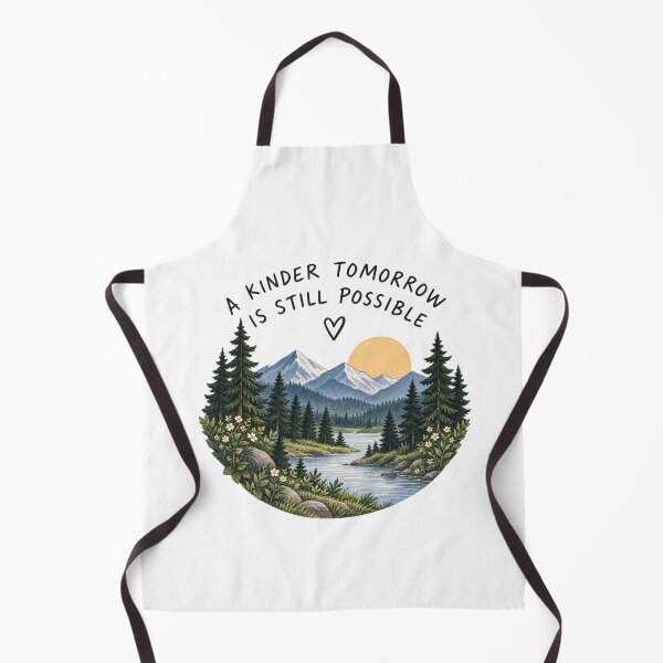 Item preview, A Kinder Tomorrow Inspirational Nature Quote designed and sold by GentleRecovery.