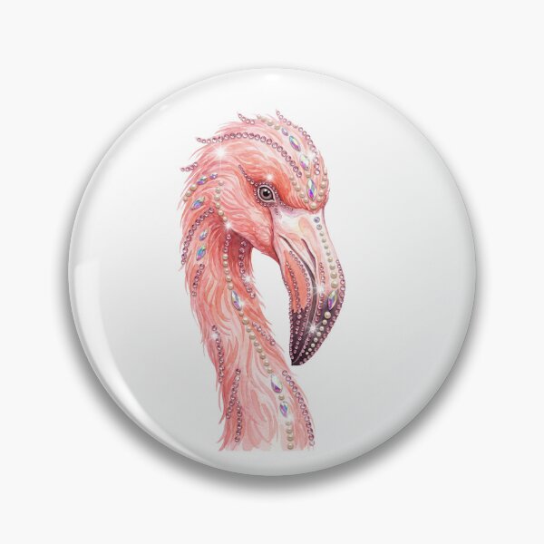 Item preview, Bling Flamingo Crystal designed and sold by Roy & Tiffany.