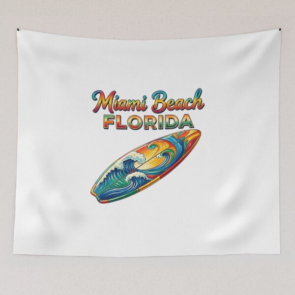 Item preview, Miami Beach FLORIDA designed and sold by The best online style shop.