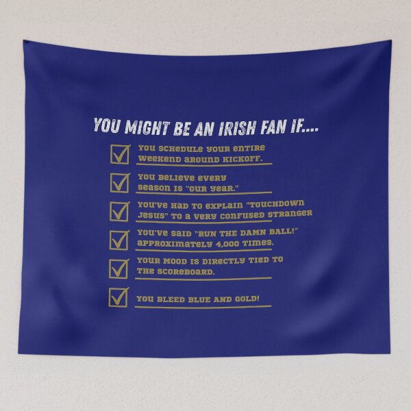 Item preview, You Might Be An Irish Fan If.... designed and sold by Fantasy Football Company.