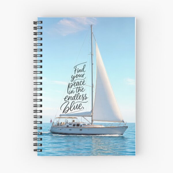 Item preview, Sailboat with an Uplifting Inspirational Quote designed and sold by Maria Dryfhout.