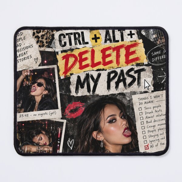 Item preview, Ctrl Alt Delete My Past Grunge Party Aesthetic designed and sold by MetaModel Editions.