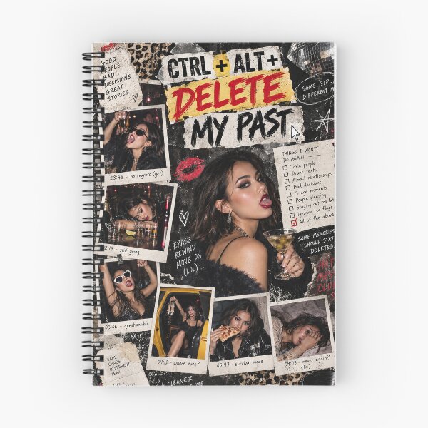 Item preview, Ctrl Alt Delete My Past Grunge Party Aesthetic designed and sold by MetaModel Editions.