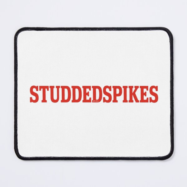 Item preview, Bold Red StuddedSpikes  Retro Branding Homage designed and sold by Djamee.