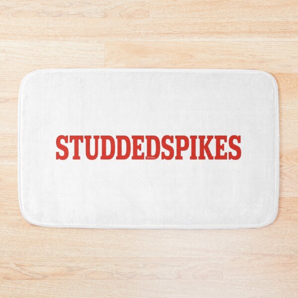 Item preview, Bold Red StuddedSpikes  Retro Branding Homage designed and sold by Djamee.