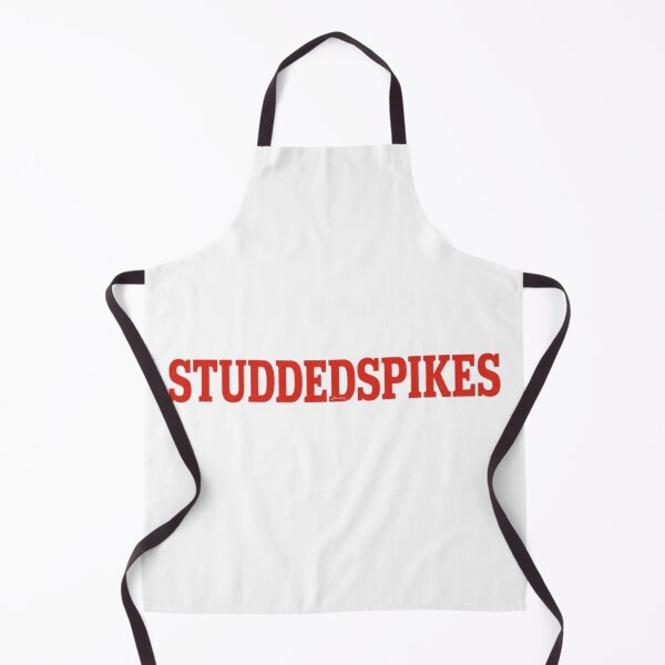 Item preview, Bold Red StuddedSpikes Retro Branding Homage designed and sold by Djamee.