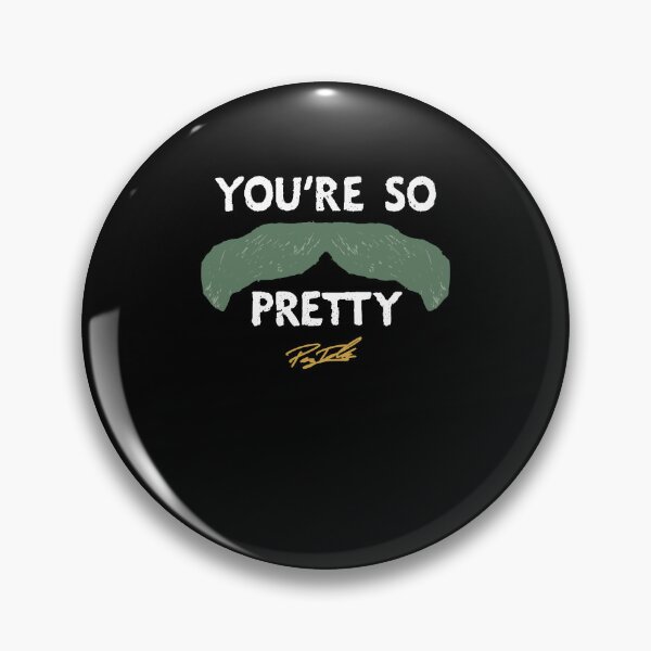 Item preview, You’re So Pretty Mustache Baseball Tribute designed and sold by Glow-Paw-Studio.