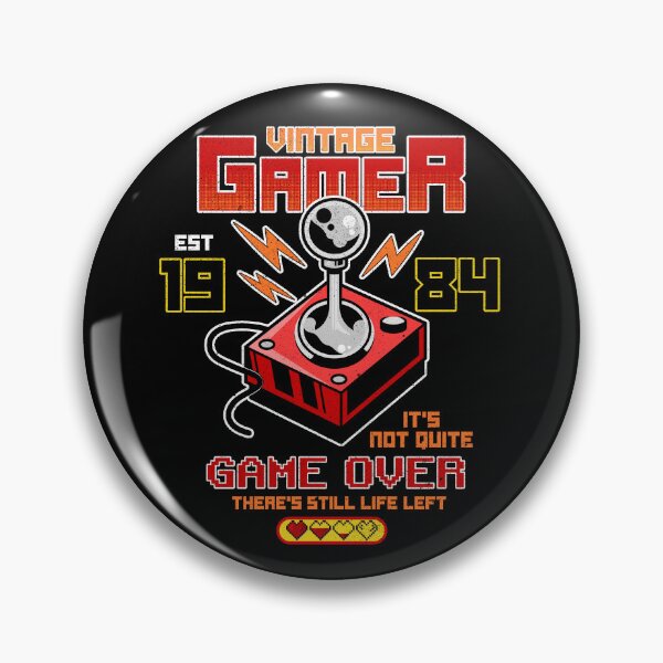 Item preview, Vintage Gamer Since 1984 Funny Birthday Gaming designed and sold by JRRTs.