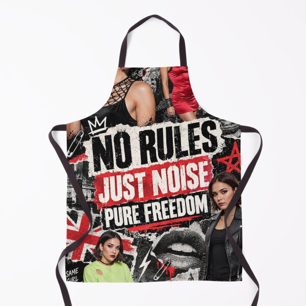 Item preview, No Rules Just Noise Pure Freedom Grunge Aesthetic designed and sold by MetaModel Editions.