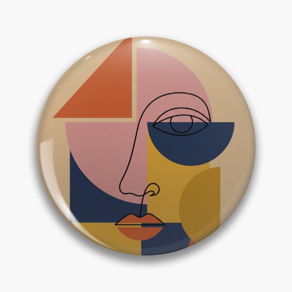 Item preview, Minimalist Geometric Face designed and sold by Itsheartshop.