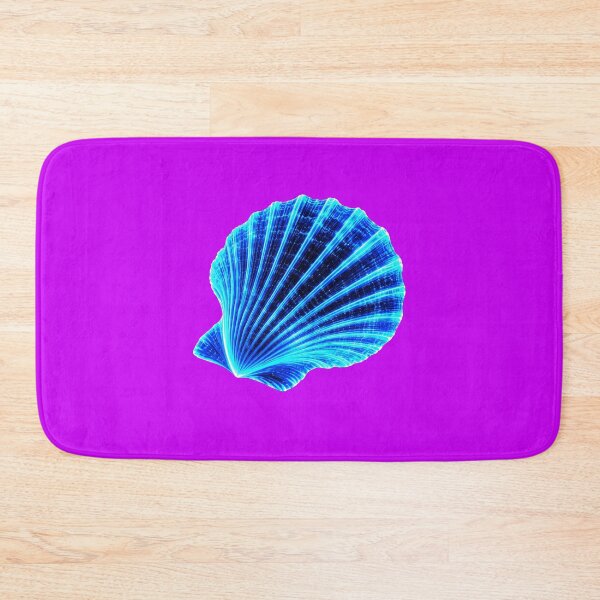 Item preview, Glowing Blue Seashell Ocean Art designed and sold by MagicCrystal.
