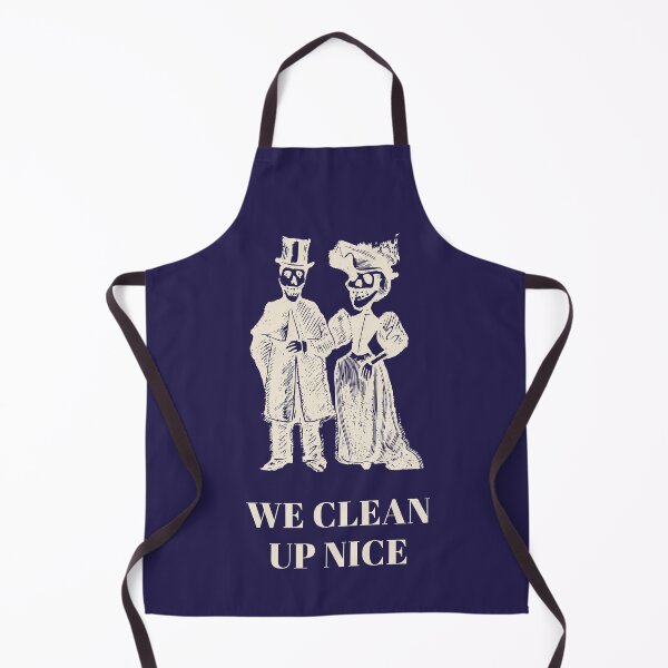 Item preview, We Clean Up Nice Skeleton Couple designed and sold by Patterns 1920.