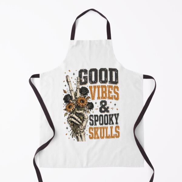 Item preview, Good Vibes And Spooky Skulls Skeleton Hand designed and sold by Sovereign Supply Co..