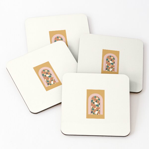 Item preview, Terrazzo Archway Window Landscape Illustration designed and sold by Itsheartshop.